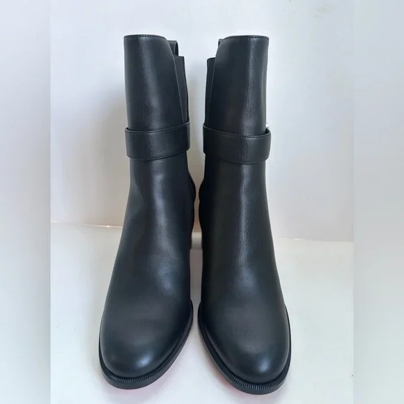 Christian Louboutin Leather 70 Chelsea Booties - Picture 9 of 16